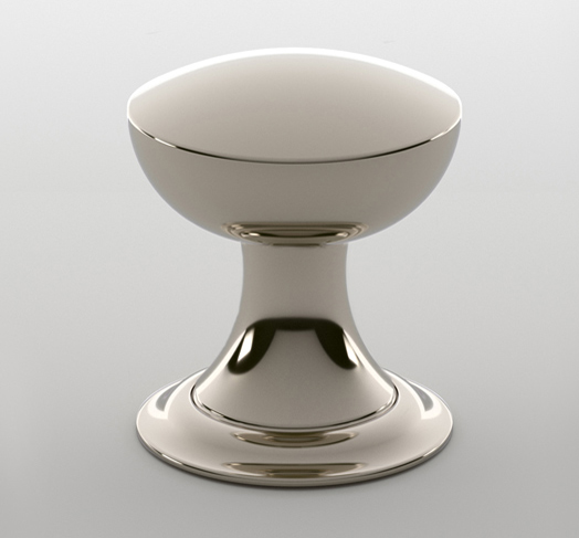 2598633-4408-PN Lexington knob with plate 1-1/4” knob polished nickel. Available in additional finishes .