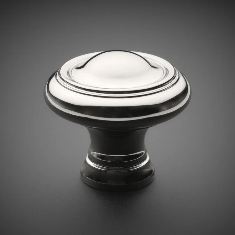 245CK034-PN Classic plain ridge knob 1-1/4” polished nickel. Additional sizes and finishes available.