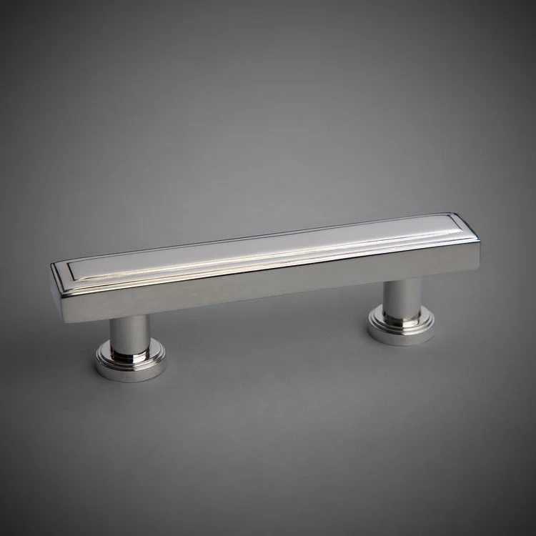245DP200-PN Tiered handle 4” ctc polished nickel. Additional finishes available.