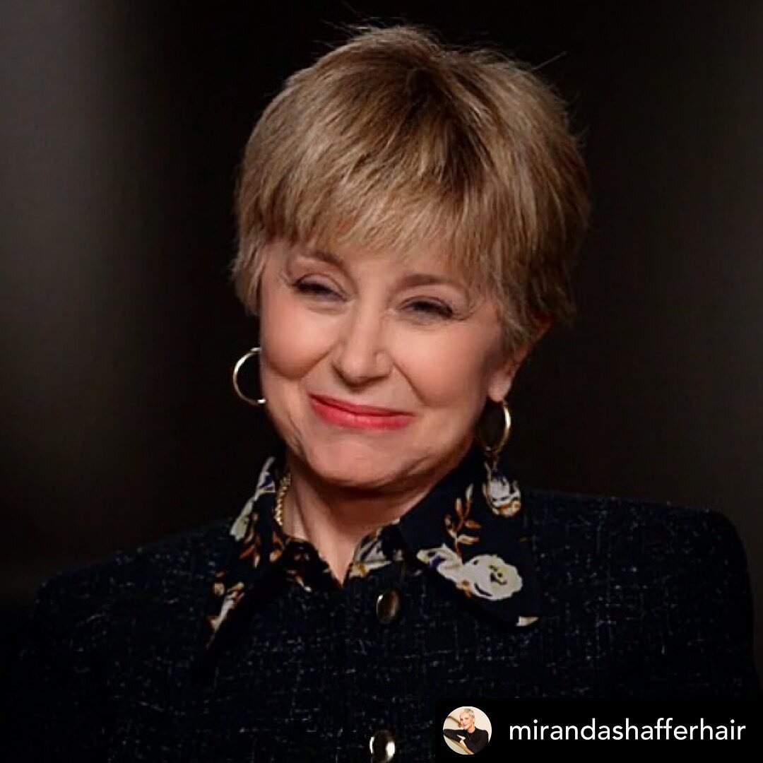 Repost &bull; @mirandashafferhair The always stunning Jane Pauley with haircolor by yours truly. 💕 

#haircolor #onair #beauty #beautyblogger #haircare #nyc #nyccolorist #luxurysalon #boutiquesalon  #adelatelier #blonde #contrast #highlights #style