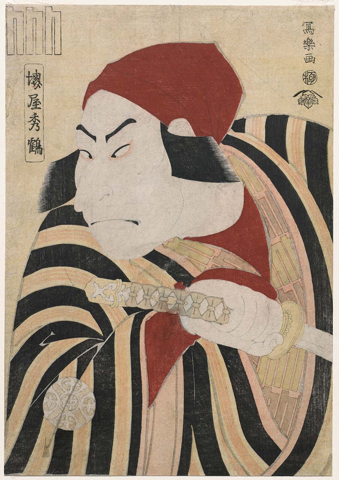  Season 27 | Changing and Unchanging Things: Tōshūsai Sharaku  Sharaku Print (1794) Nakamura Nakazō II, also called Sakaiya  Shūkaku  