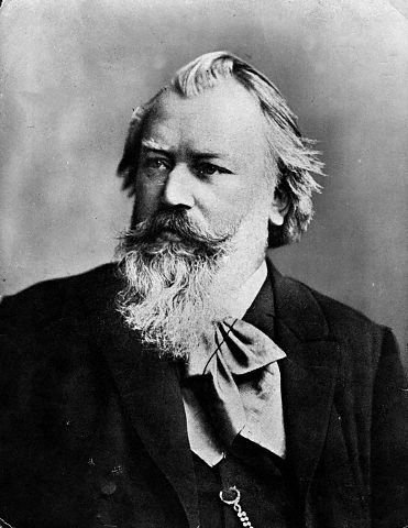 Johannes Brahms in 1889