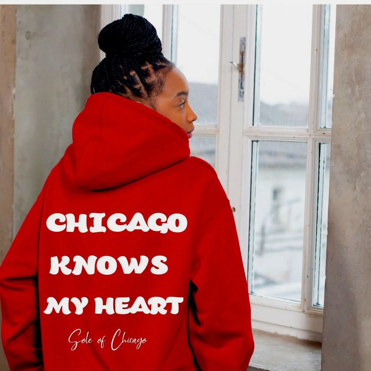Chicago Knows My Heart Hoodie — SoleofChicago