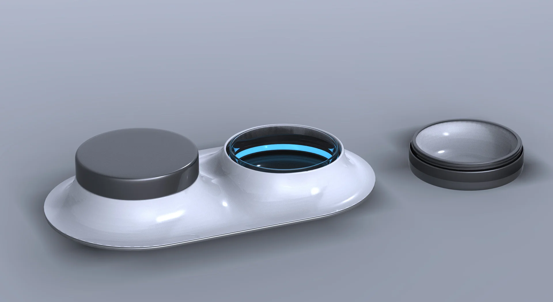 UV Contact lens case — Hardline Design