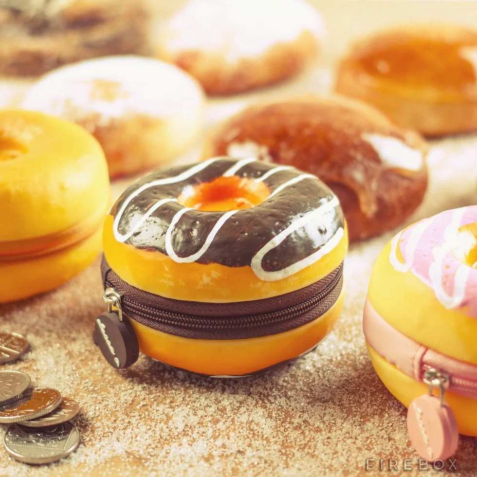 Donut Scented Coin Purses