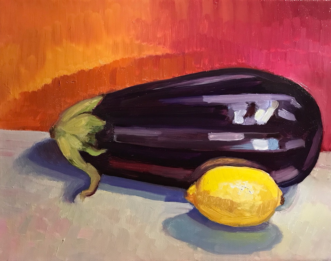 Eggplant and Lemon