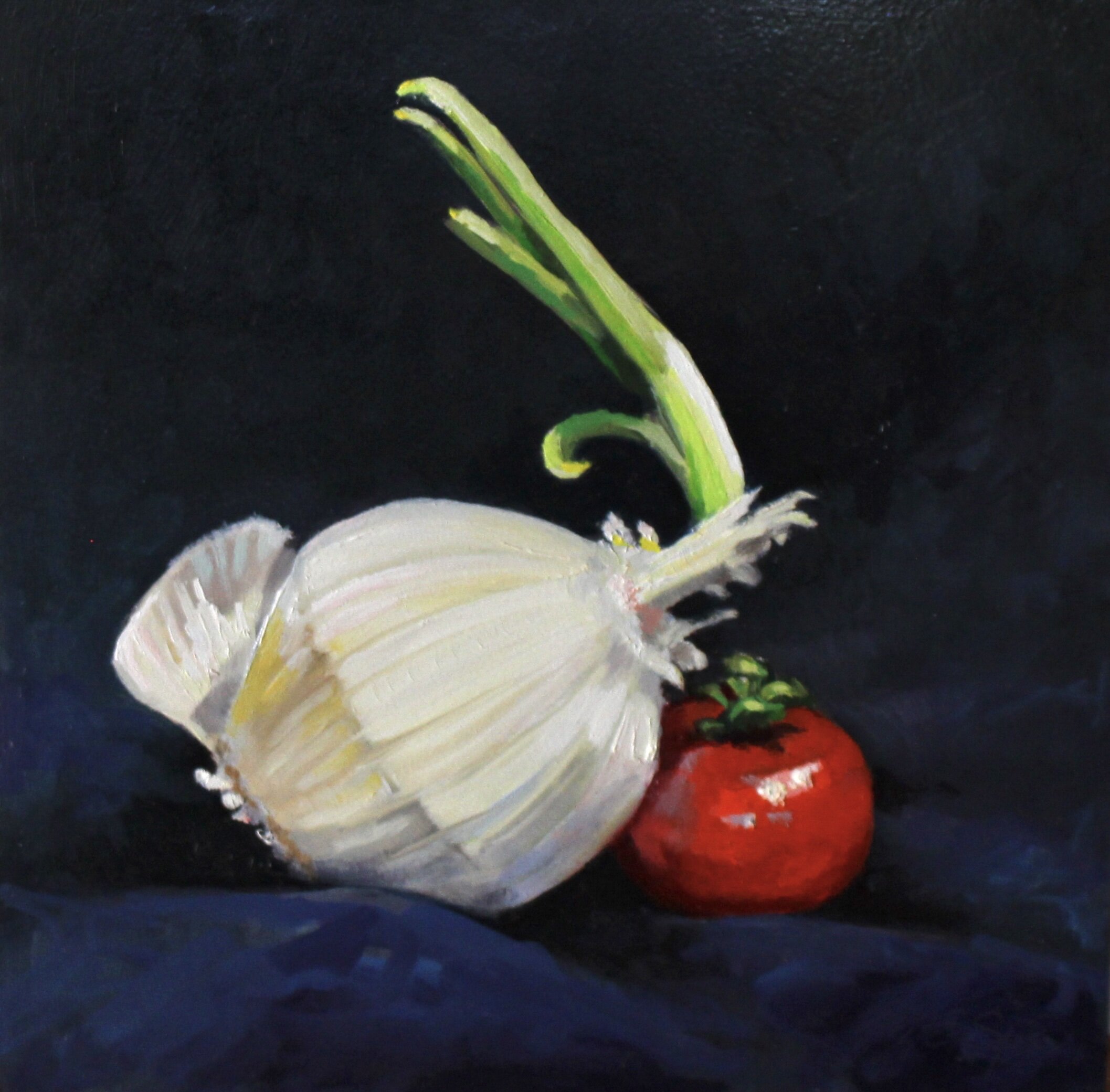 Sprouting Onion