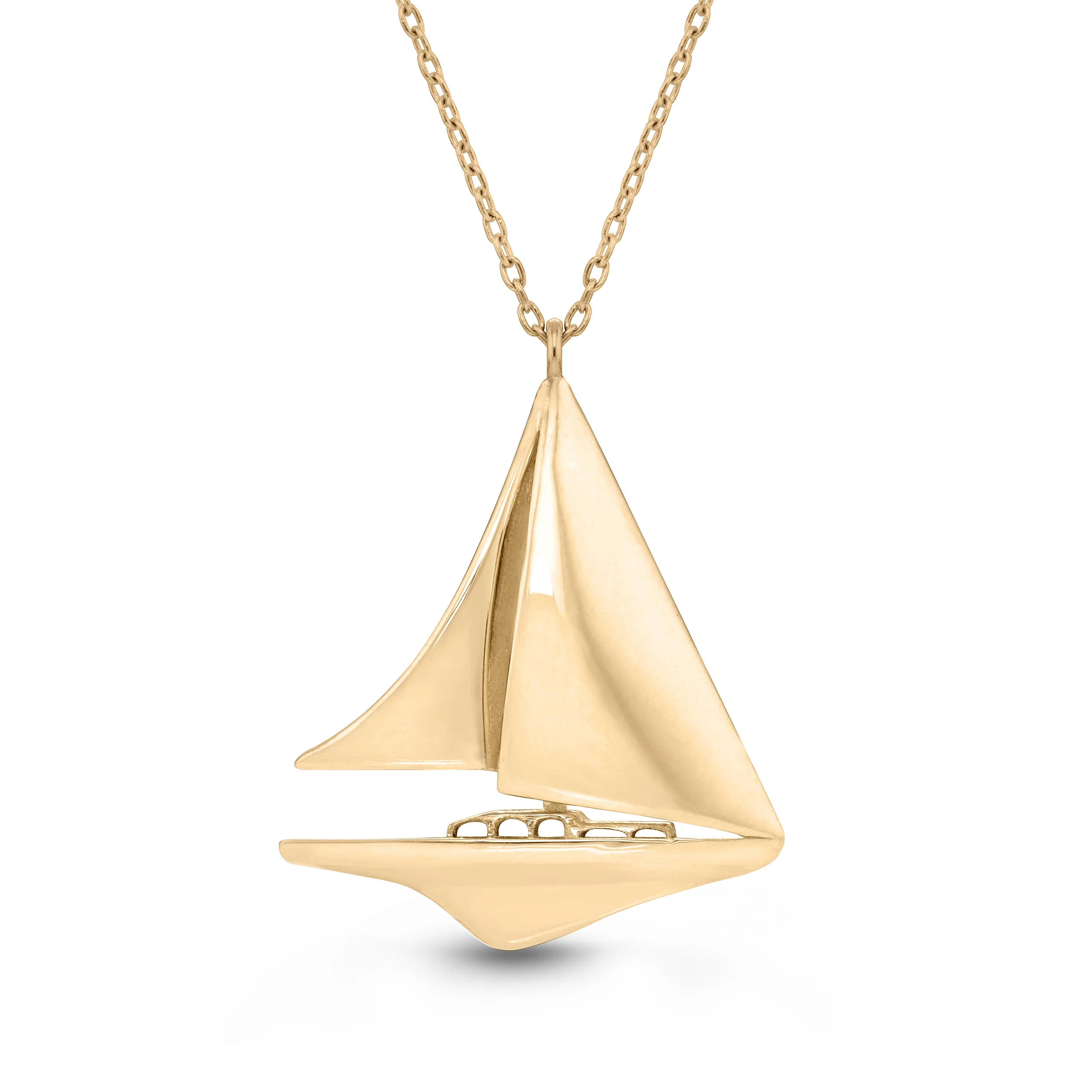 3D Sailboat Pendant