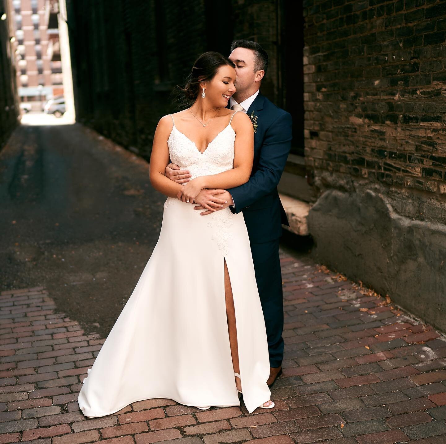 Morning October snow, a St Paul rooftop wedding and a thousand laughs later, Sarah and Jimmy finally got married! It&rsquo;s been incredible to see the resilience of these two. Moving their wedding in the least ideal of situations, members of their w