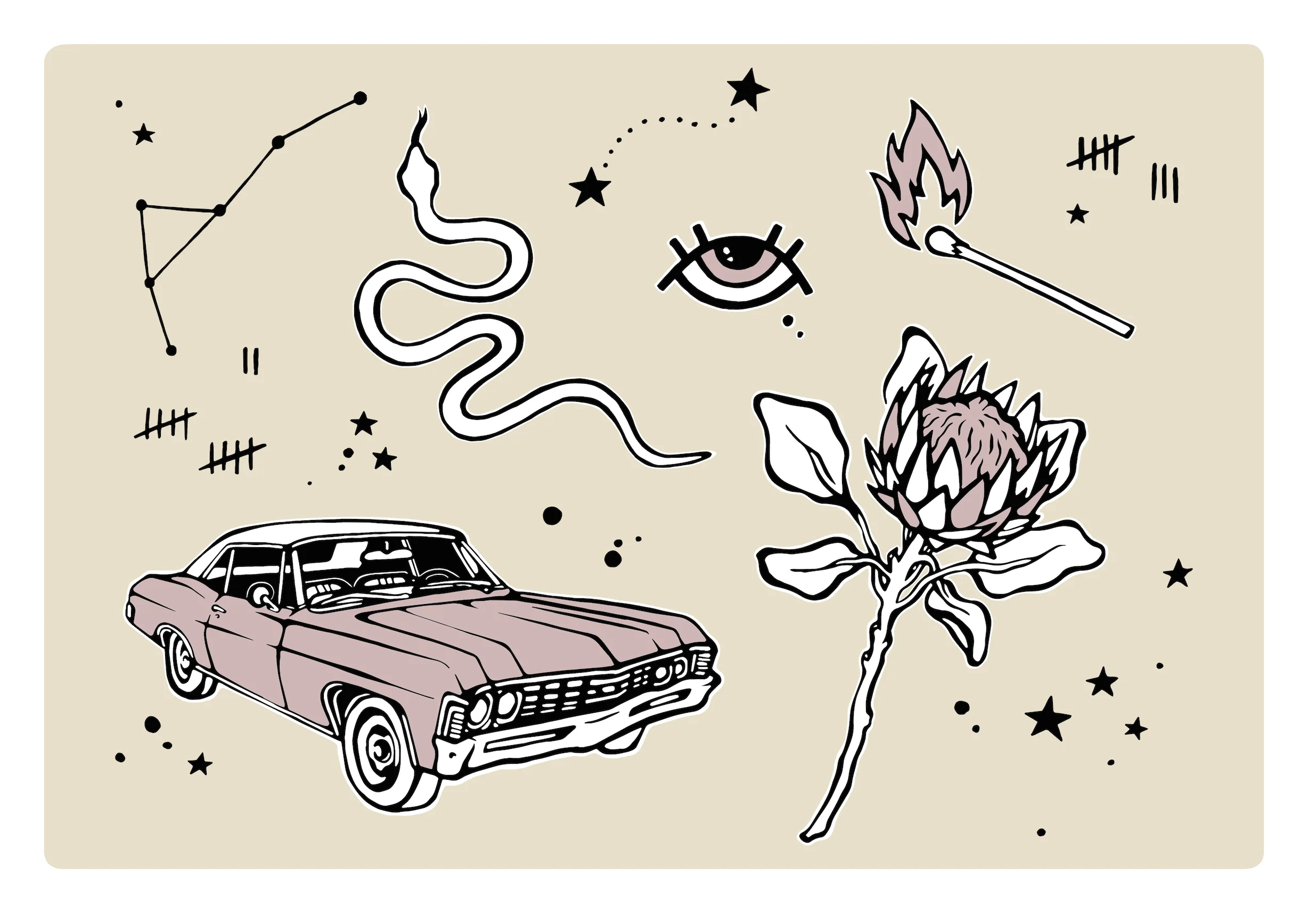 Protea Impala A2 Print _ Lauren Webster copy 2.jpg