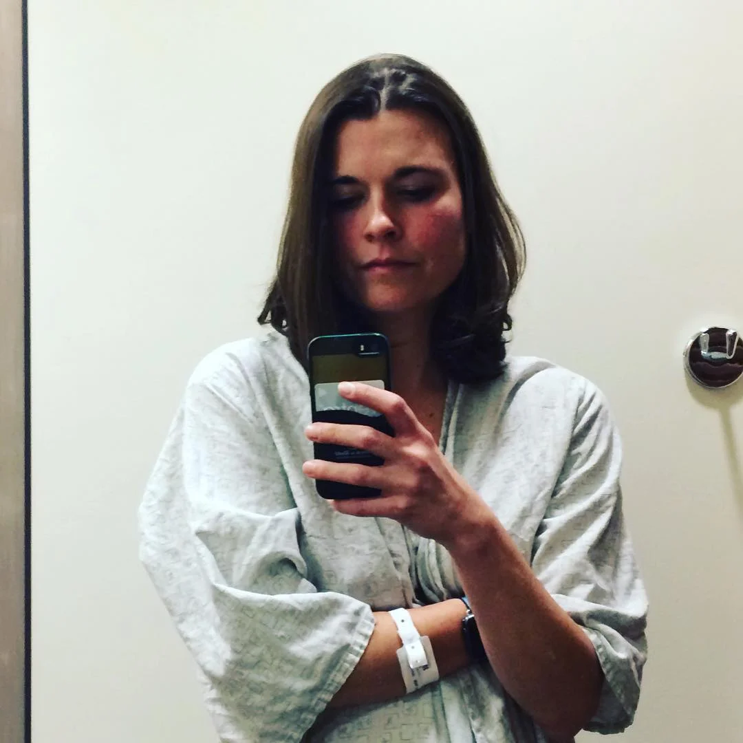 Post biopsy shot that I ended up posting on social media. Thanks for all the love I got, guys! :-)