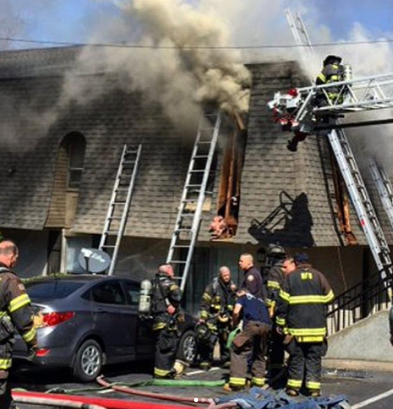 Our move definitely started out with a bang.