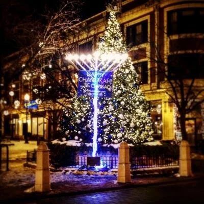 So many major religions celebrate with lights during this dark time of year.