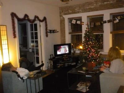 One year my parents came to my place in Chicago for Christmas. It was. The Best.