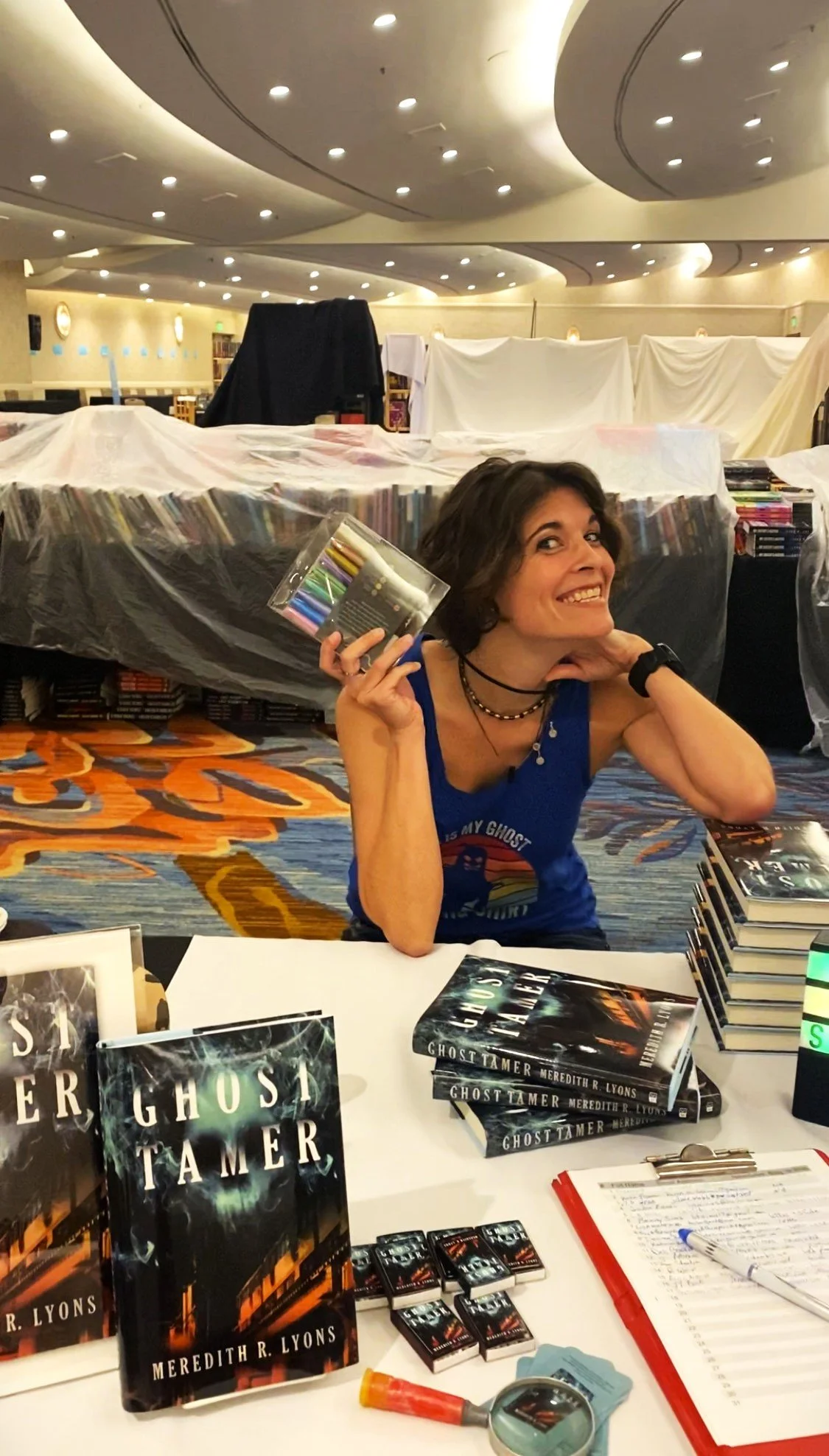 A first for me: I watched a bad author panel.
