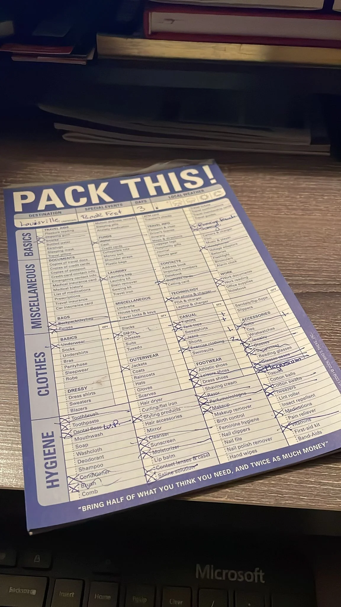 Loving all this travel! Hate packing with the fiery passion of ten thousand suns.