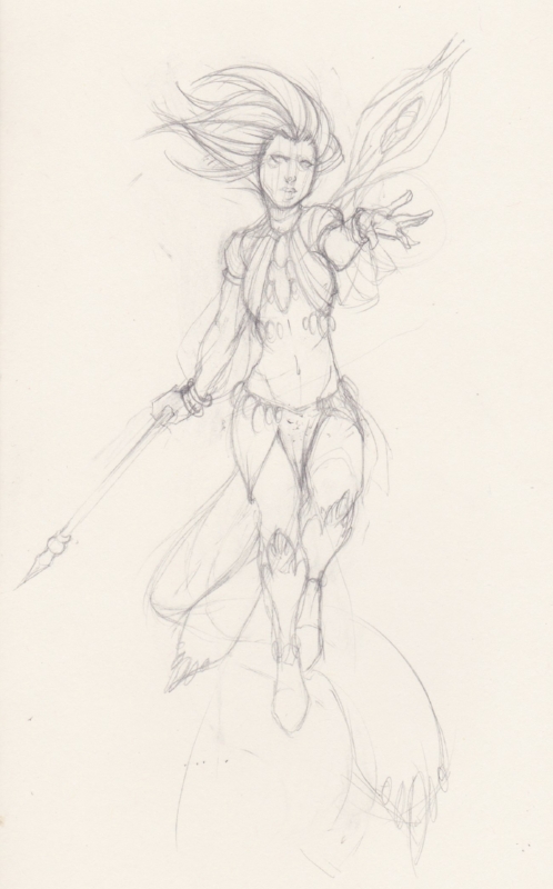 It started with a new idea and a new sketch.