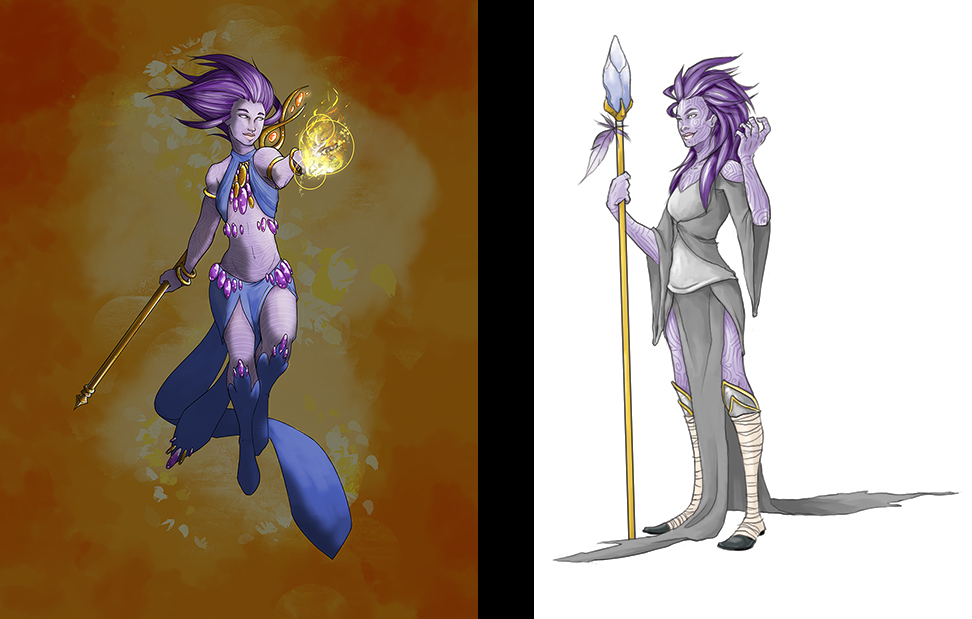 A side by side for the new and old drawing.