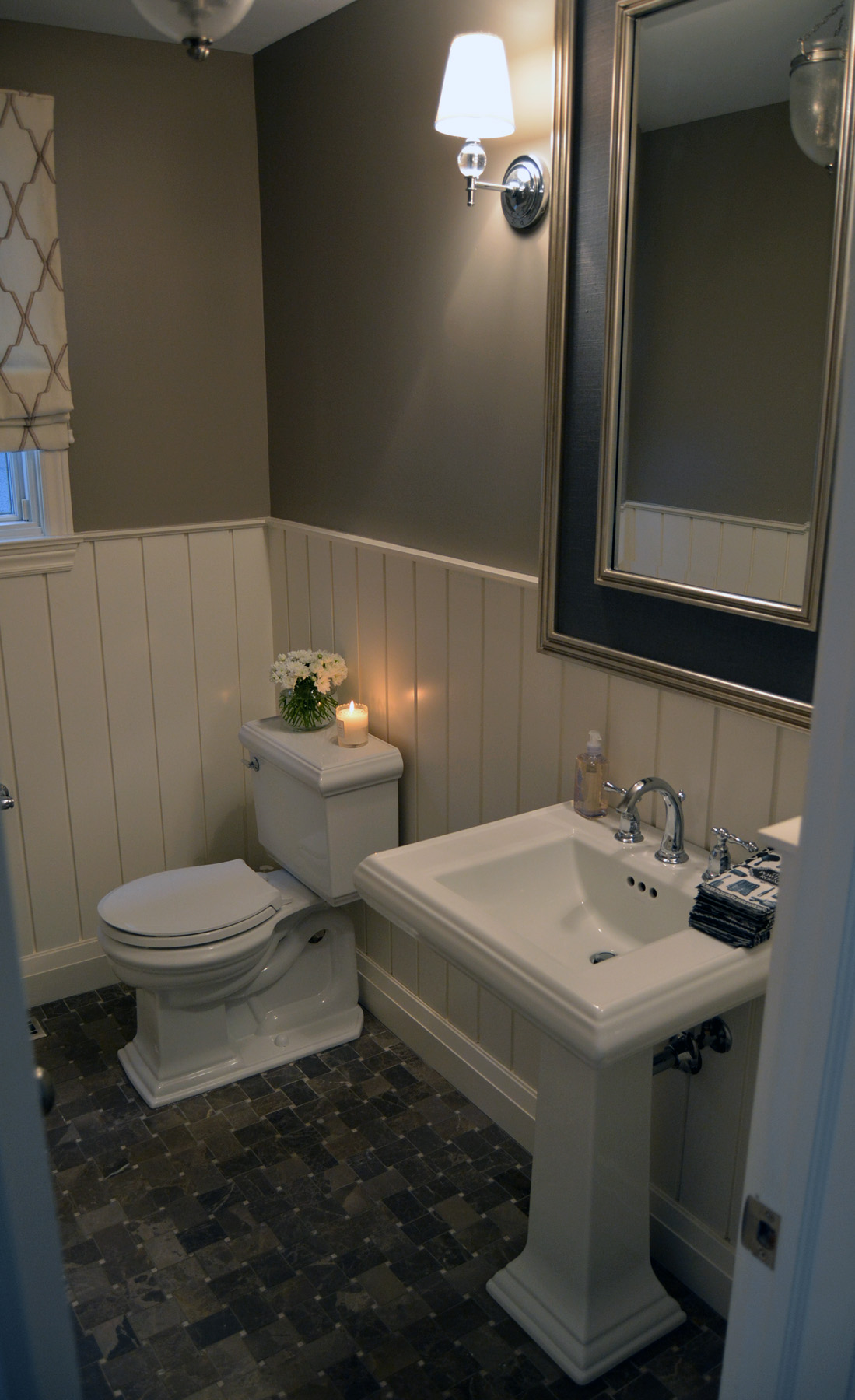 Traditional Powder Bathroom