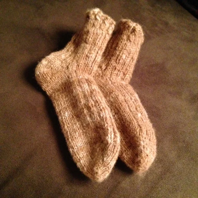 Shropshire and Alpaca Baby Socks