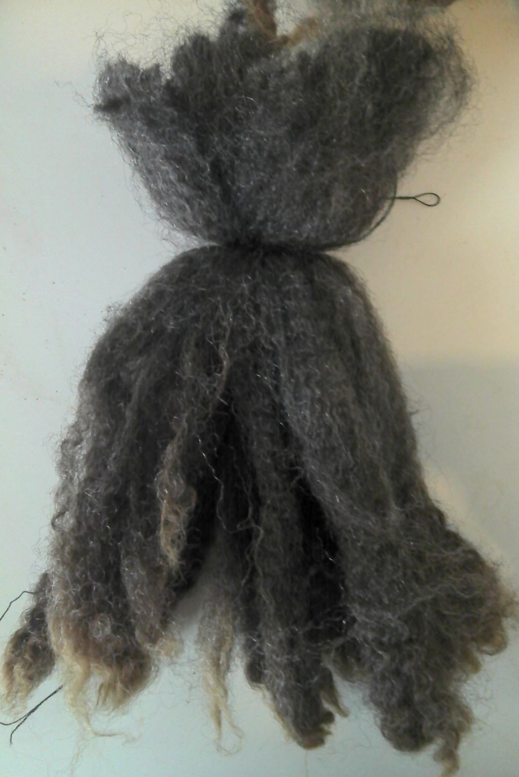 Step 2 - Tie small bundles with sewing thread