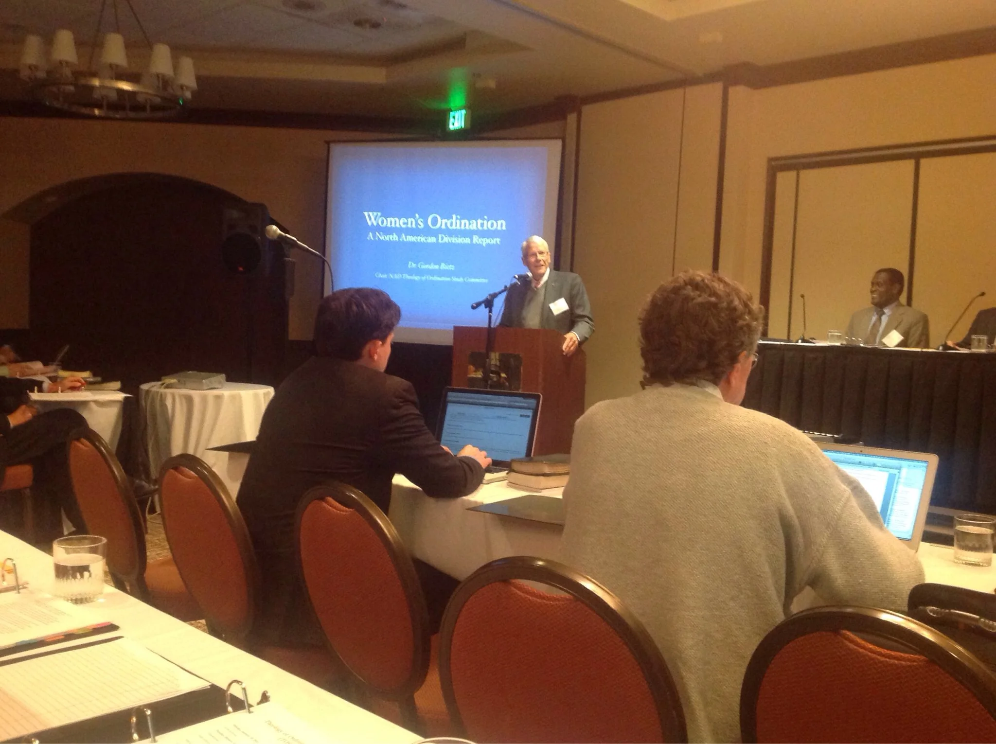 Gordon Bietz delivers NAD report