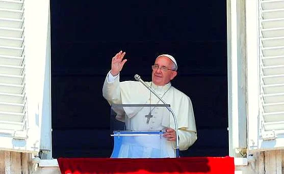Pope Francis addresses Vatican Square