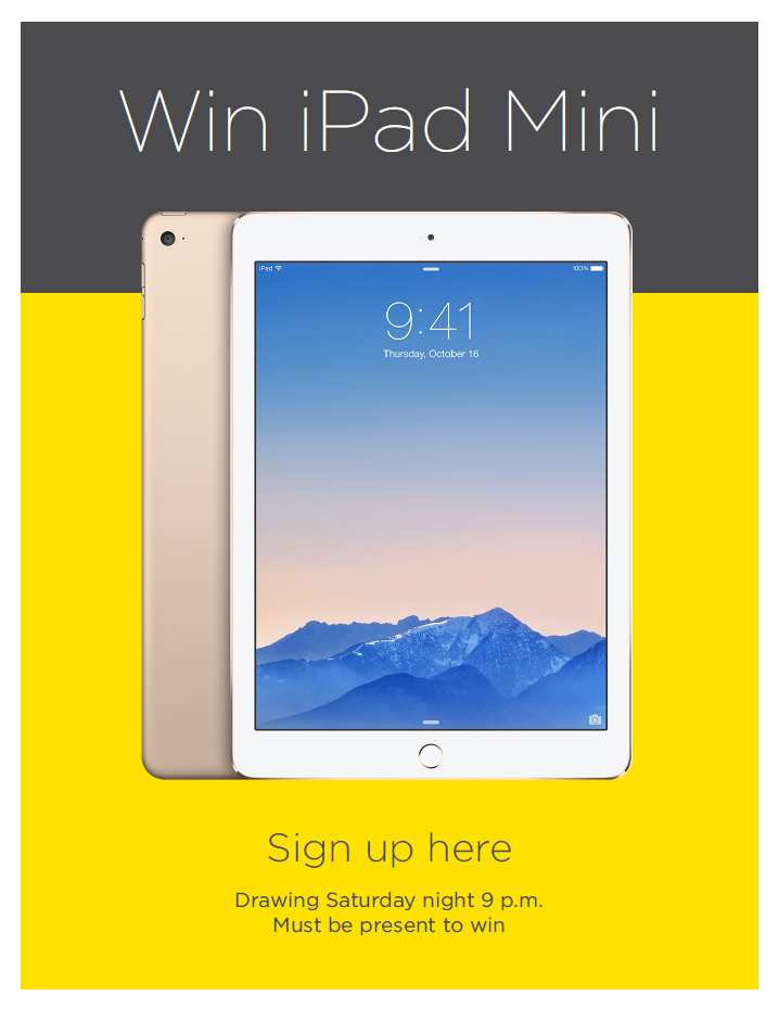 Picture does not reflect the color of the iPad Mini you will receive.