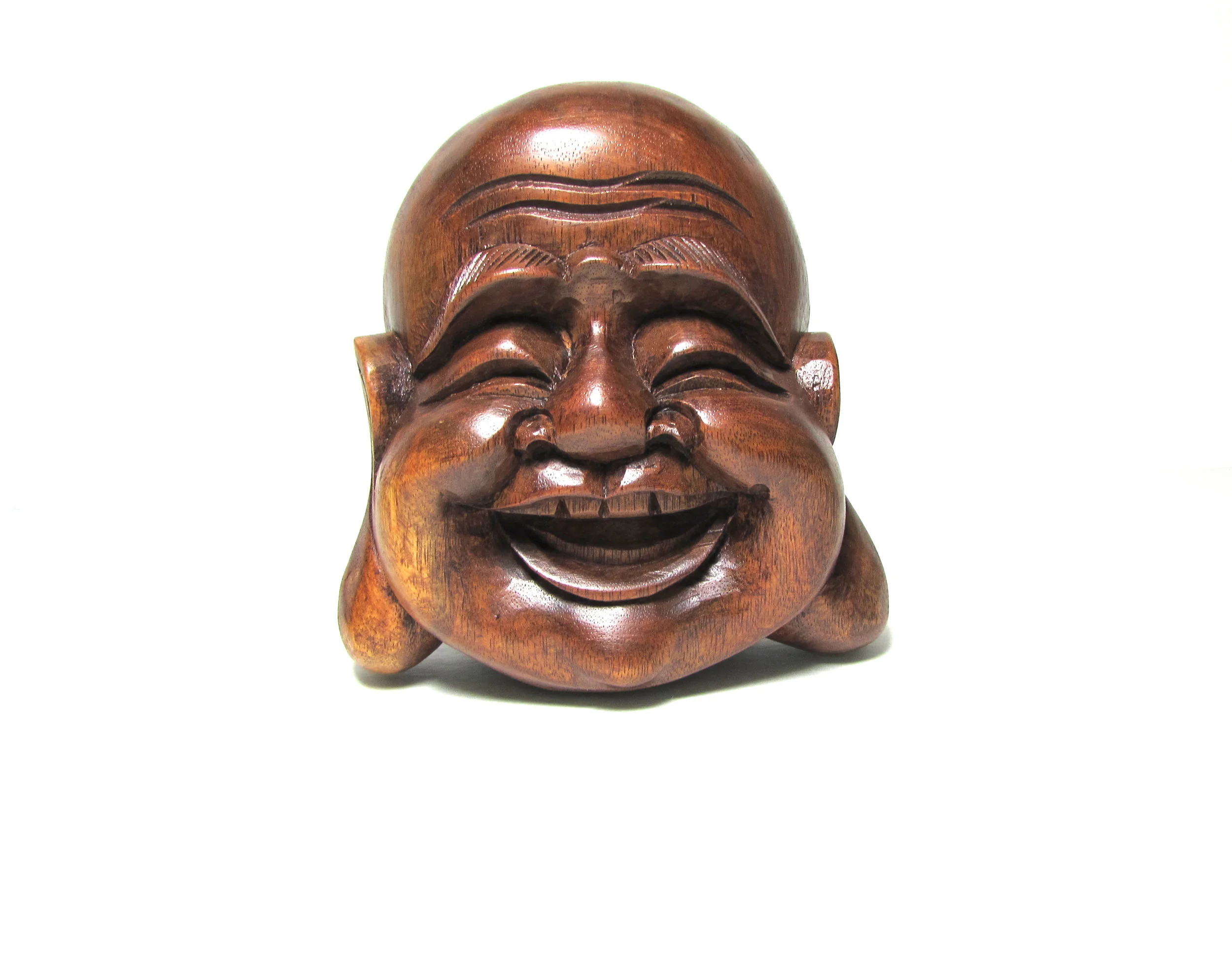Happy Laughing Buddha Bust