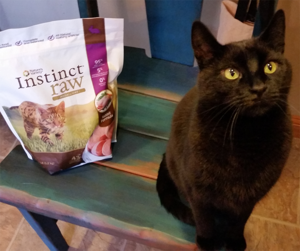 Mr. Booey loves his Nature's Variety RAW food! Get this brand and many more high quality formulas at End of the Leash!