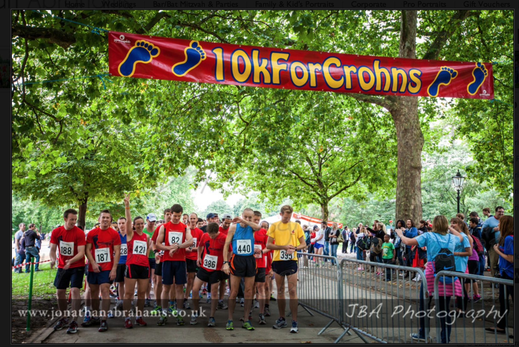 10 k for crohns. London 21/09/2013. 44:12