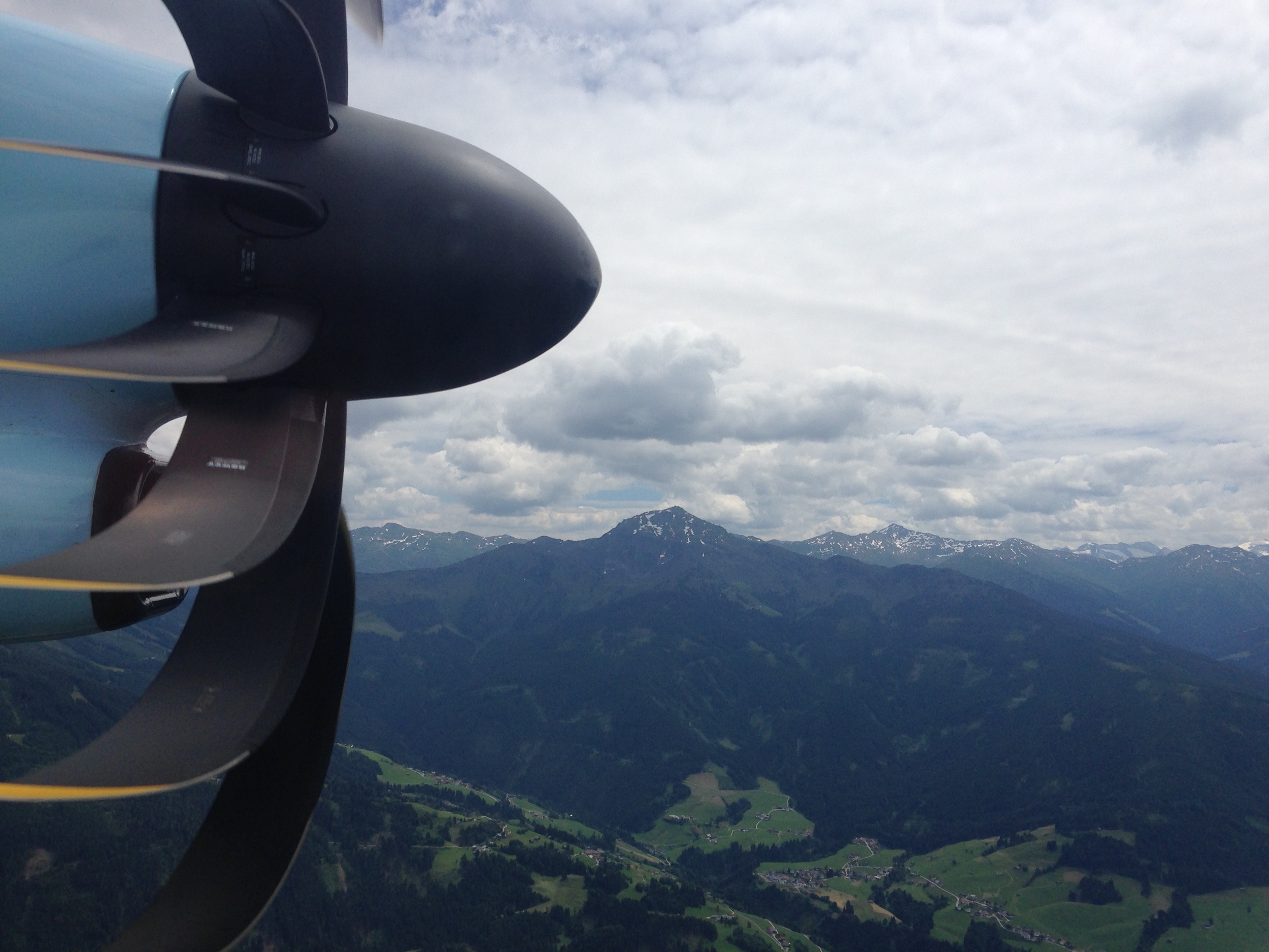 Innflyvningen i Innsbruck var brukbar fin!