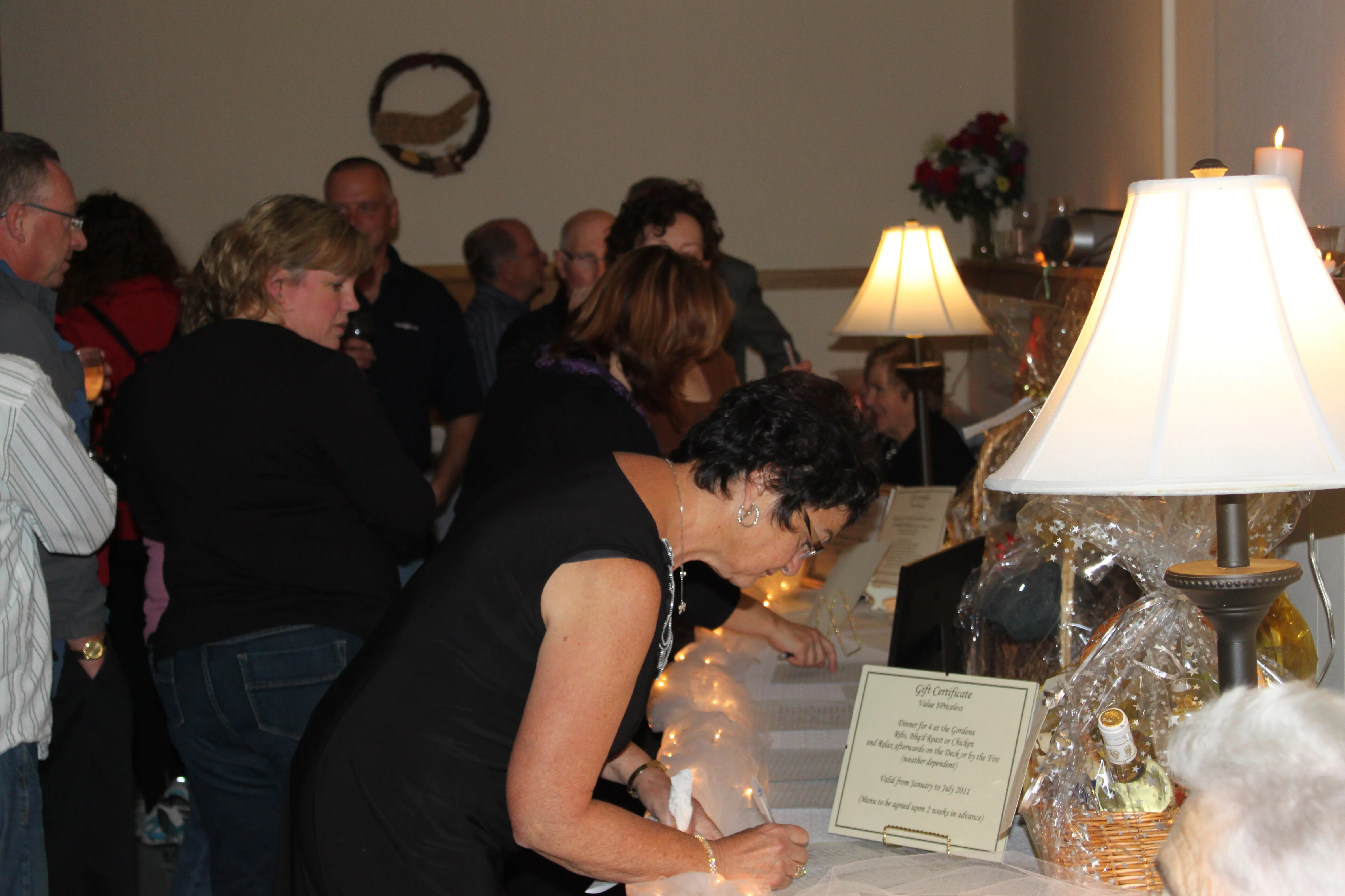 Wine &amp; Cheese/Silent Auction
