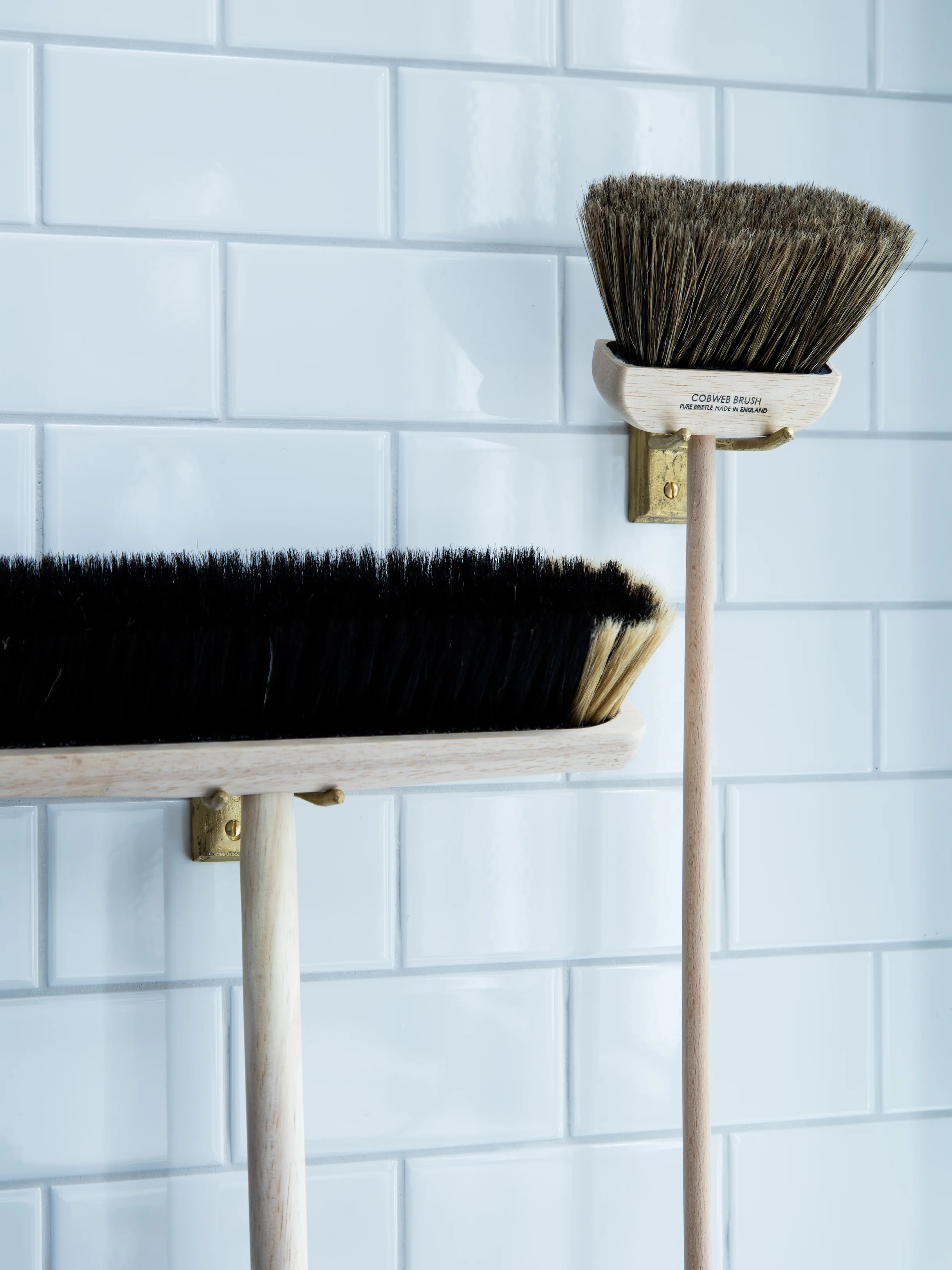 Broom Hook Cast Bronze