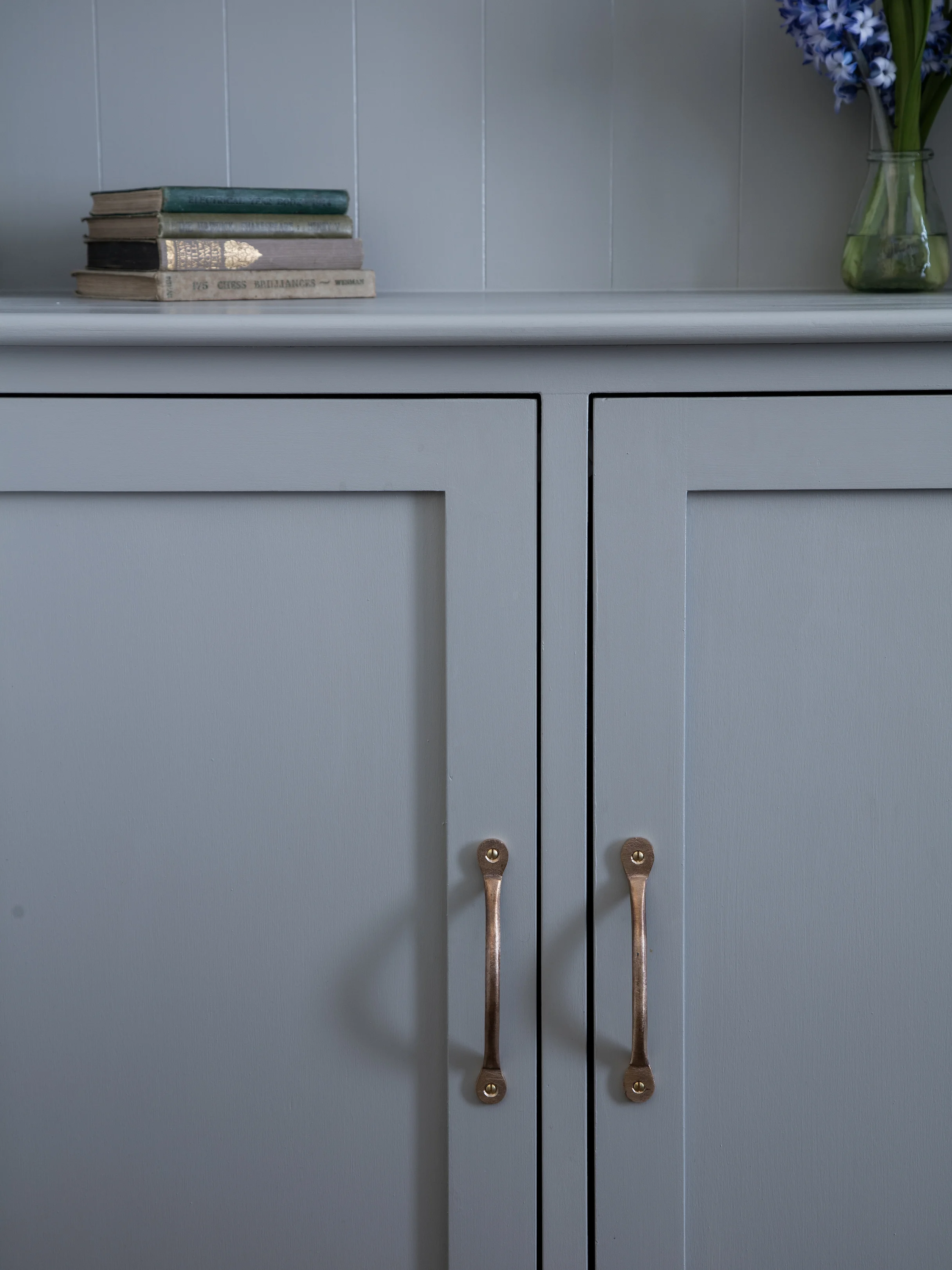 Large Cast Bronze Cabinet Pull Handle