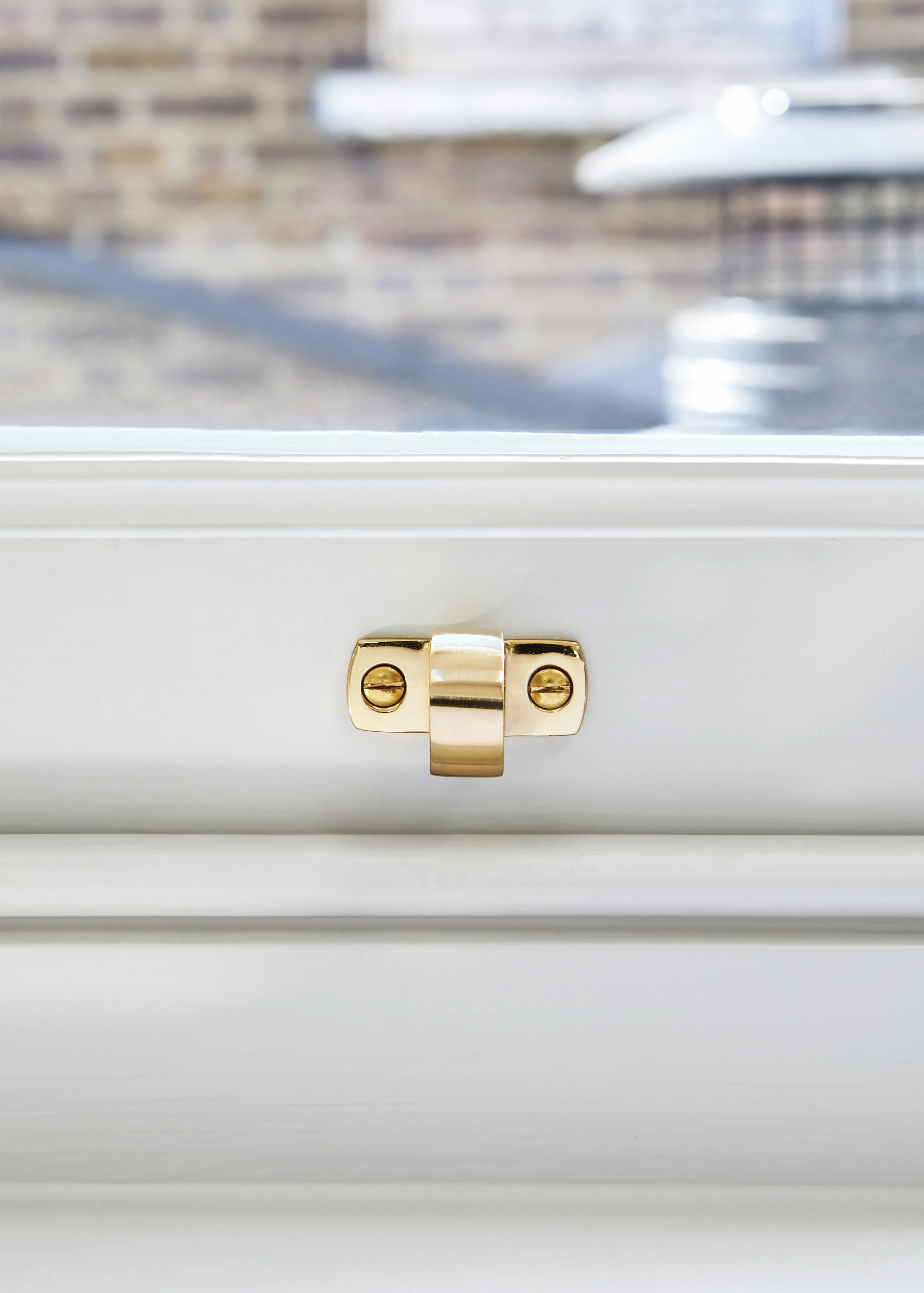 solid brass sash eye lift