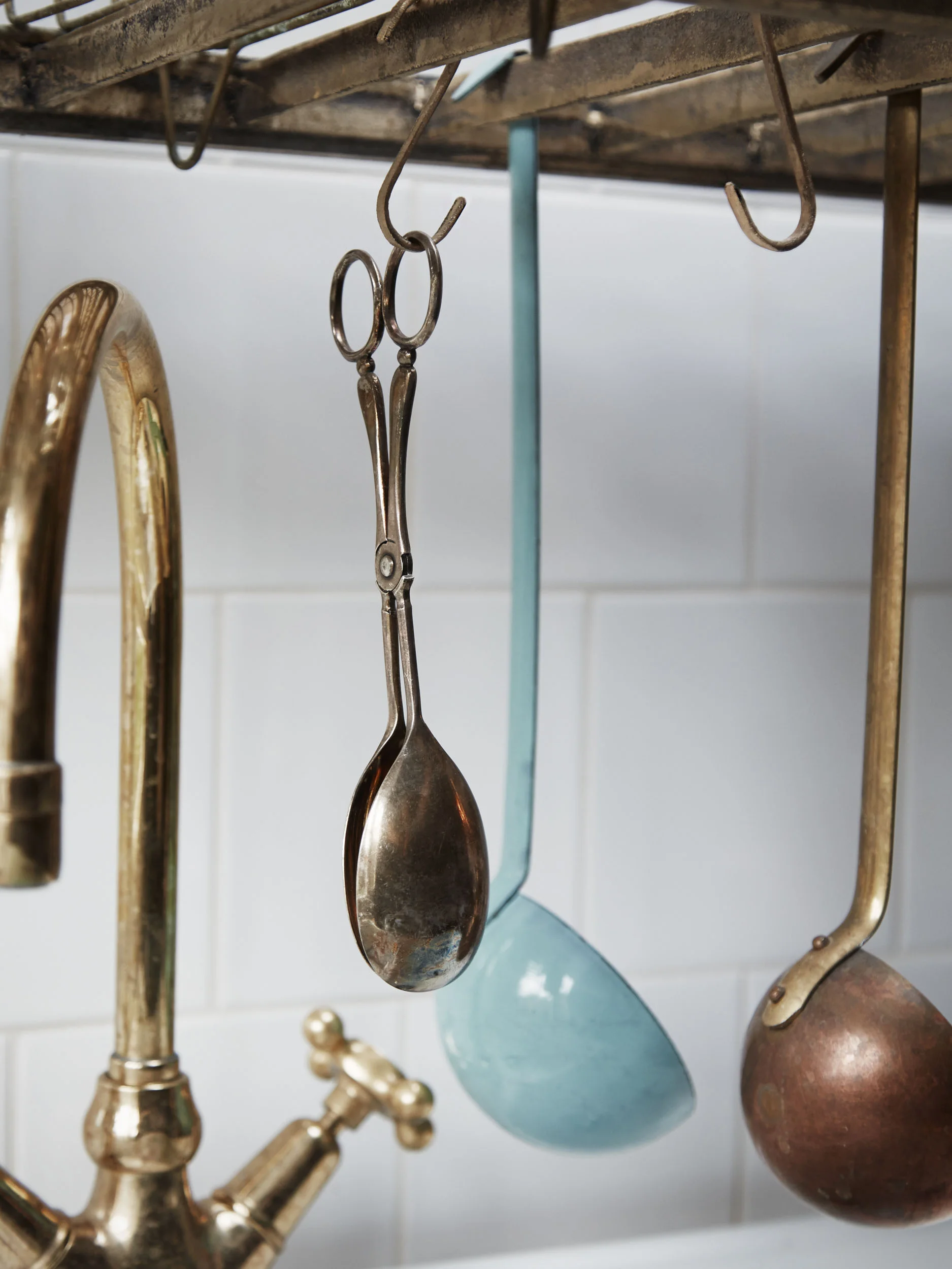 s hook for utensil storage