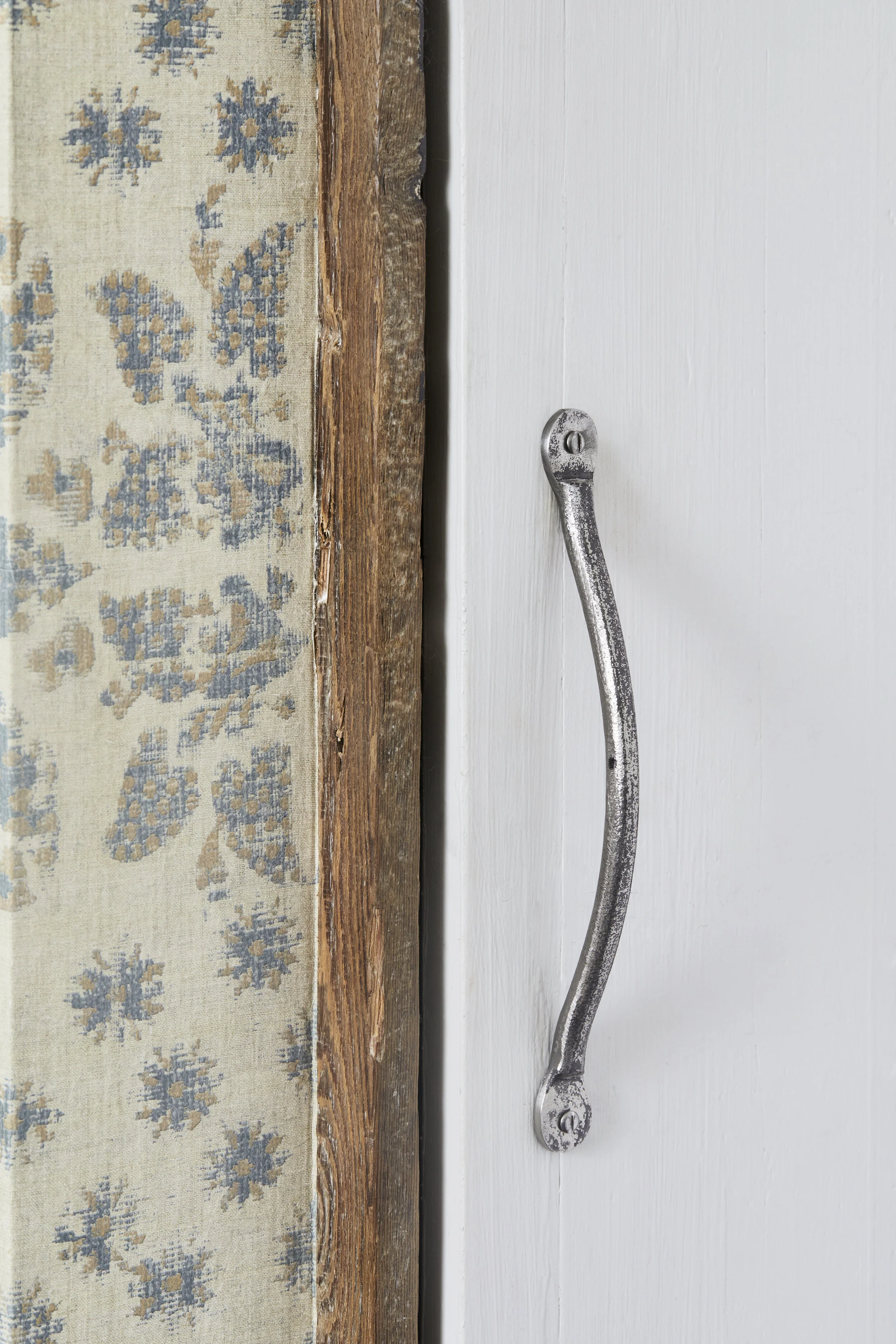 Large cast iron handle