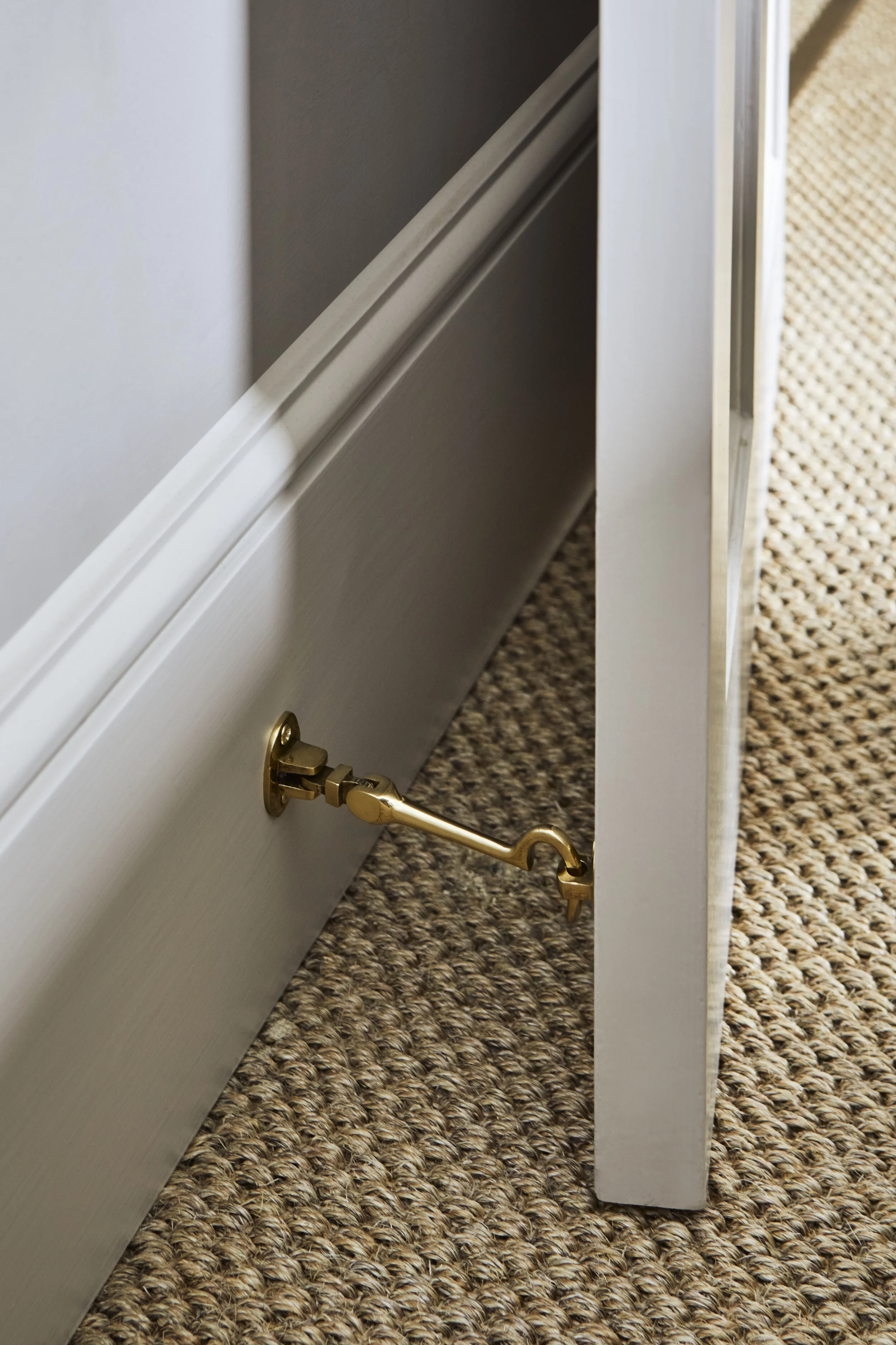 solid brass cabin hook