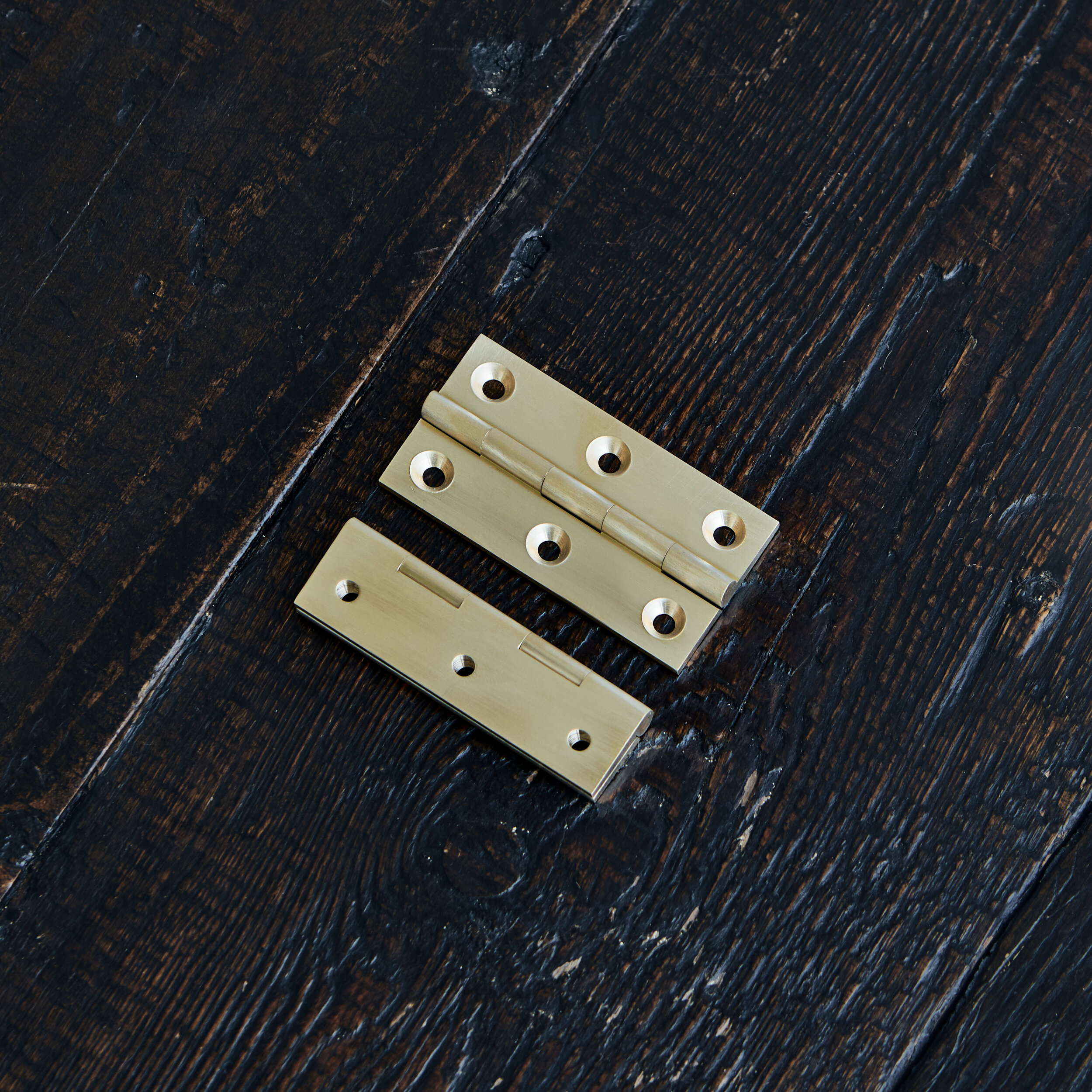 Solid brass cabinet hinge 2.5"