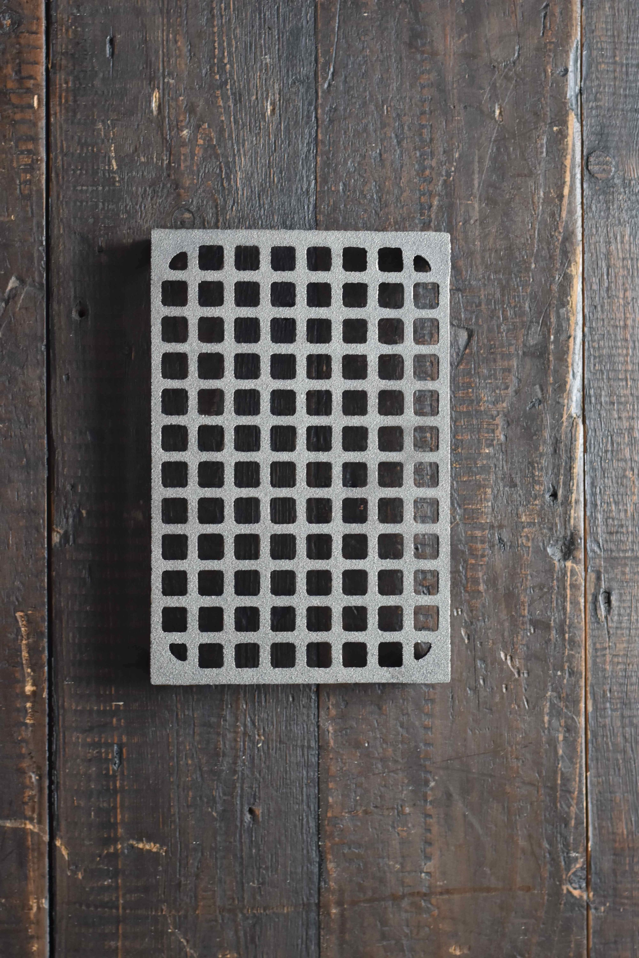 Double air brick in cast iron