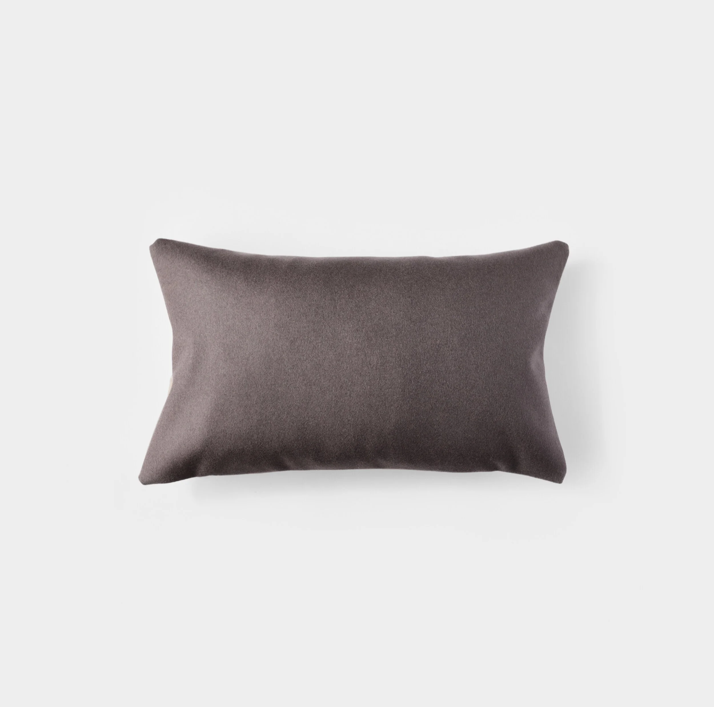 Mink felt recycled cushion cover 50x30cm