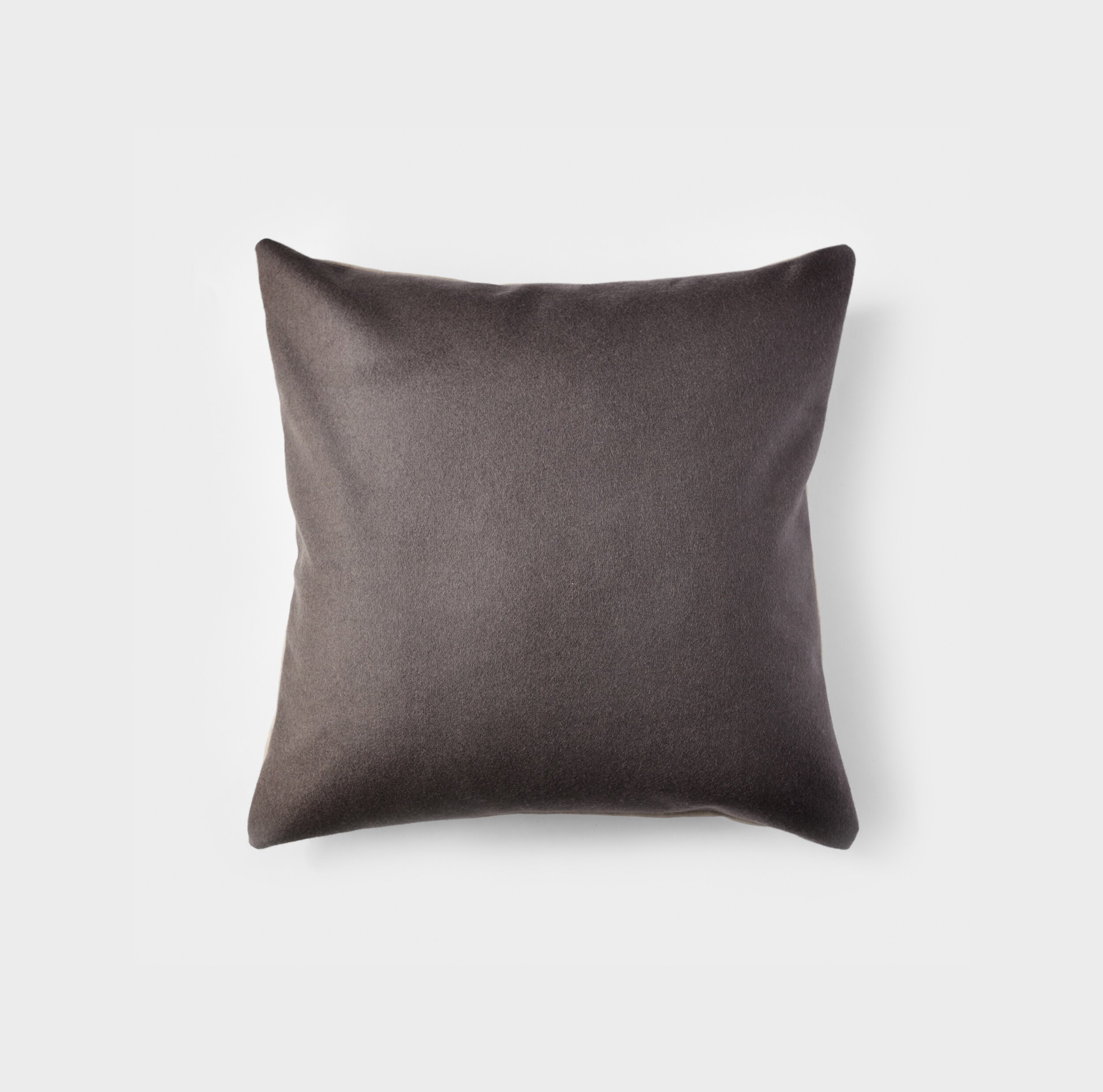 Mink felt recycled cushion cover 50x50cm