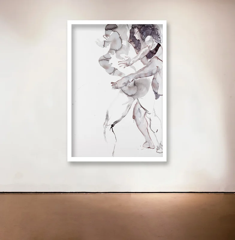 Untitled , 2004 Medium: Watercolor on Paper Dimensions: 60 x 40 inches Pencil signed
