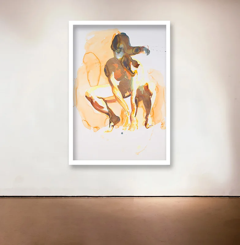 Untitled , 2011 Medium: Watercolor on Paper Dimensions: 60 x 40 inches Pencil signed