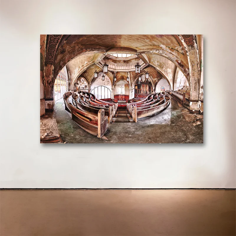 Octosecular Balcony, 2014 Medium: Sublimation on Aluminum Dimensions and Edition Size: 48"x72", Edition of 7 | 32"x48", Edition of 10 | 24"x36", Edition of 15 