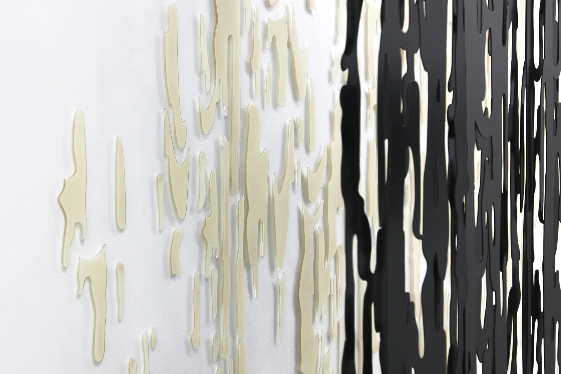 Flag Fall and Shadow Bones (installation detail)