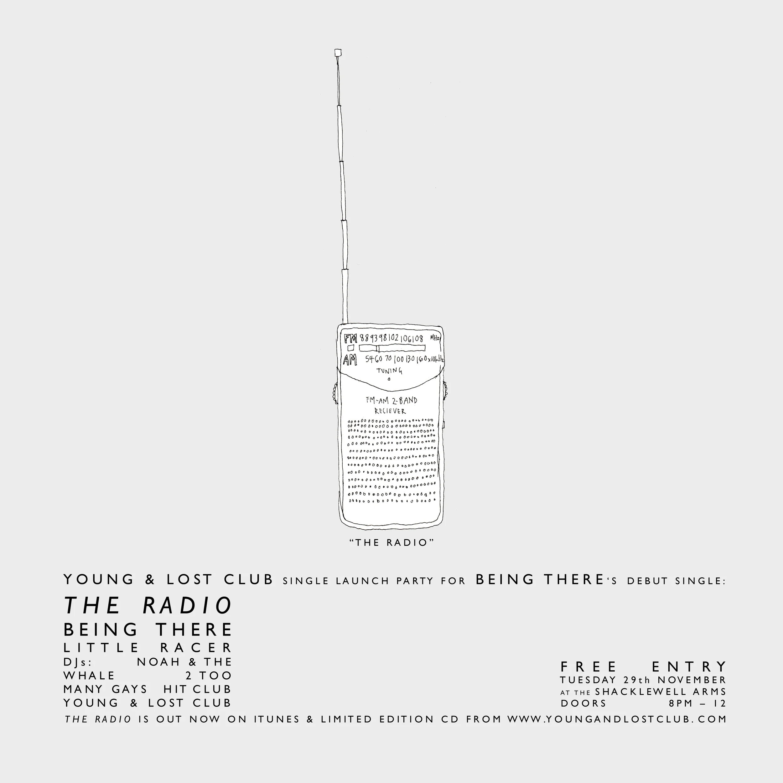  poster design for Being There 