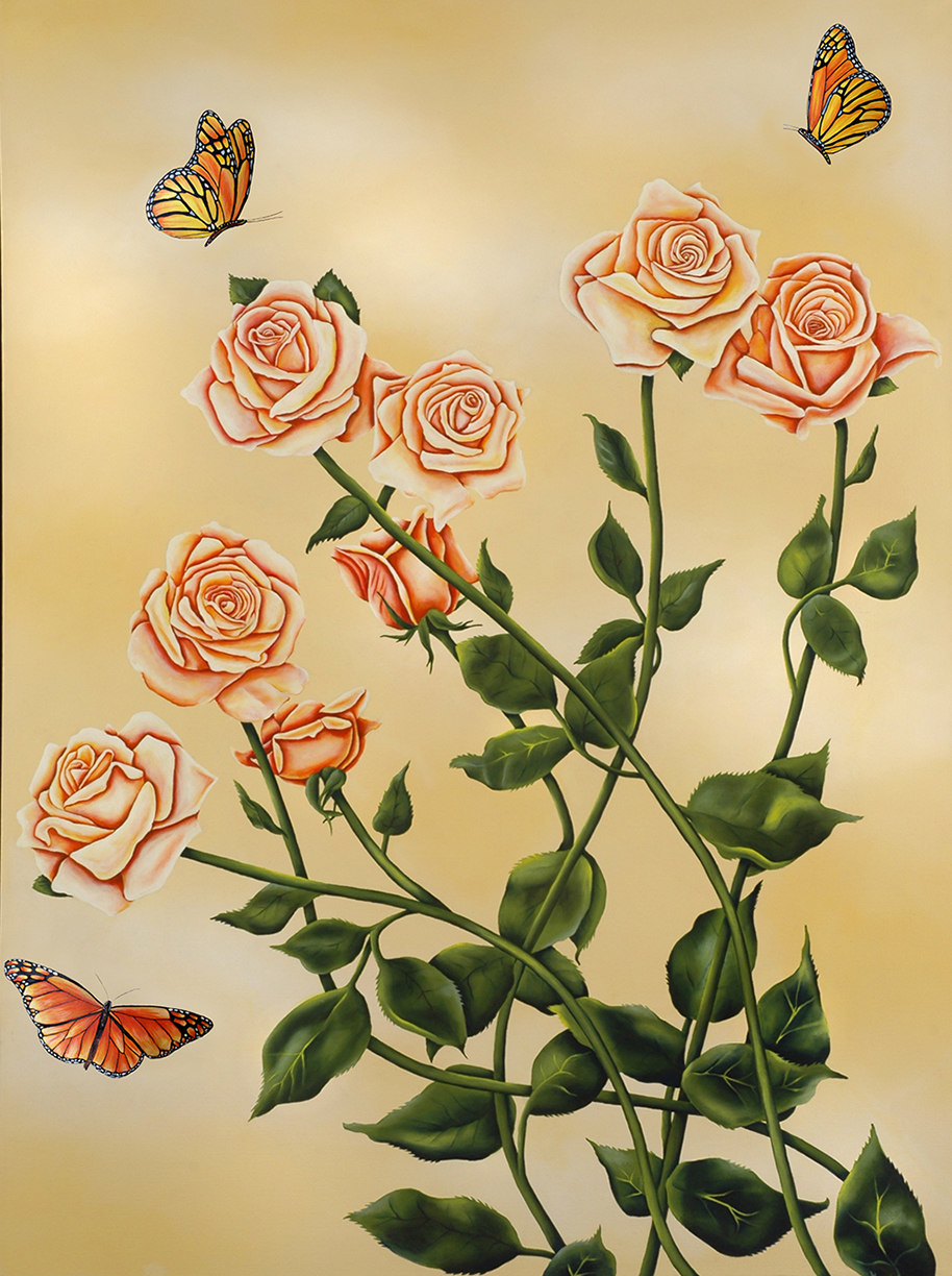 White Roses - Cheerful Garden of Play