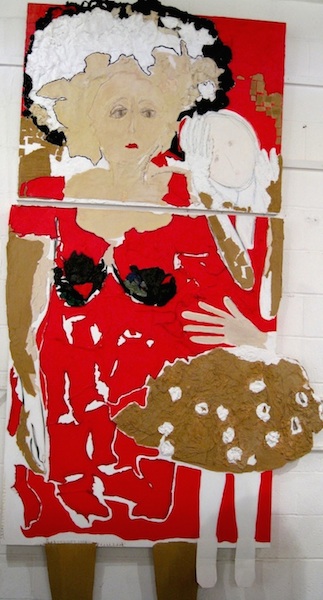 Woman in a Red Dress